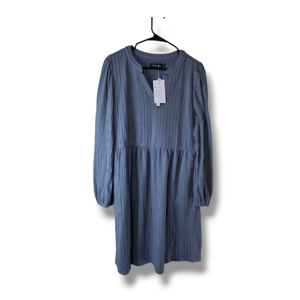 Women Summer Casual Dress XL - V Neck Short Loose Fit Holiday Picnic Dresses